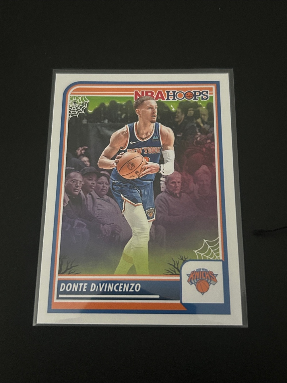 Donte DiVincenzo New York Knicks Trading Card - NBA Hoops